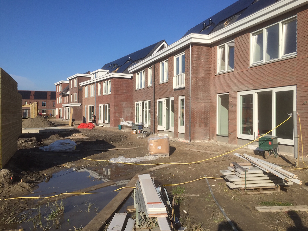 Bezoek bouwlocatie Wonen à la Carte in RijswijkBuiten fase 1 